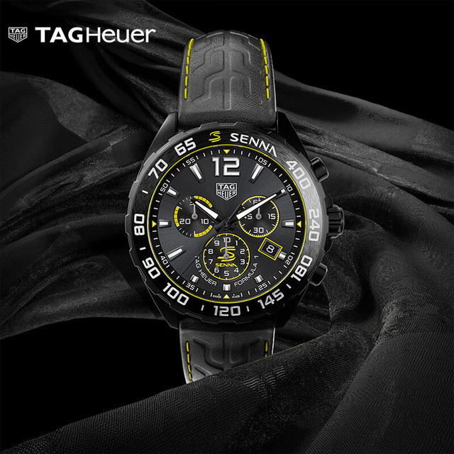 TAG Heuer 瑞士手表F1系列SENNA塞纳联名特别版计时码表七夕礼物 CAZ101AJ.FC6487