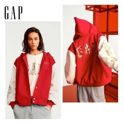 Gap 刺绣logo 男士外套