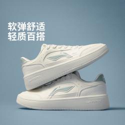 李宁 女鞋经典日常运动通勤百搭轻便透气低帮板鞋休闲鞋