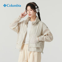 Columbia 26春夏新款哥伦比亚夹克女户外休闲防风拒水可收纳连帽外套WR4004 278 M