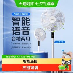 海尔 风扇家用落地扇大风力强力立式宿舍用风扇