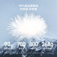 坦博尔 鹅绒长款羽绒服 加厚保暖 连帽 黑色 M(165)