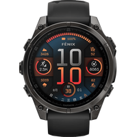 佳明 fenix 8 AMOLED全能户外运动手表 47mm 旗舰黑