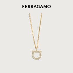 Salvatore Ferragamo Ferragamo）女士GANCIO项链 0696656 520礼物送女友