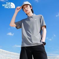 北面 26春夏短袖Polo衫男户外透气吸湿速干休闲轻薄短袖运动T恤8EY5 0UZ L