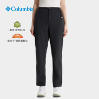 Columbia 26秋冬休闲裤女户外拒水透气防晒UPF50运动徒步长裤 XR9308/010 M (160/62A)