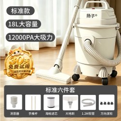 扬子 吸尘器家用大吸力商业装修开荒保洁美缝猫毛狗毛强力地毯静音
