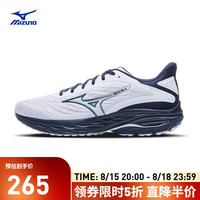 美津浓 缓震回弹 跑步鞋 32/蓝色/蓝色/银色 36 (225mm)