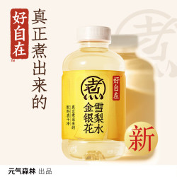 元气森林 元气自在水 金银花雪梨水 500ml*15瓶