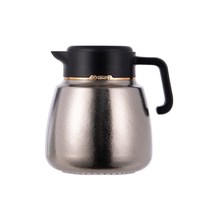 清水 焖茶壶双层纯钛闷泡保温壶茶水分离泡茶壶家用温显老白茶水壶