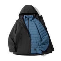 Jack Wolfskin 德国狼爪ARCADEN情侣鹅绒三合一冲锋衣A65705