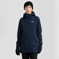 Jack Wolfskin 德国狼爪女士防风防泼水抓绒内胆三合一冲锋衣外套5322241