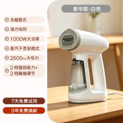 荣事达 新款手持吸烫机家用蒸汽熨斗吸附式熨烫机大蒸汽手持挂烫机