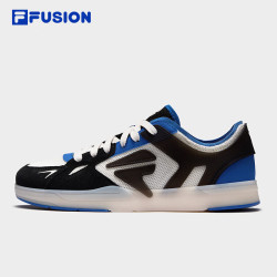 FILA FUSION斐乐潮牌男鞋GRAB滑板鞋夏抓板鞋休闲鞋 黑/奶白-BG 42