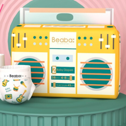 碧芭宝贝 BabyRadio系列 纸尿裤 S38片