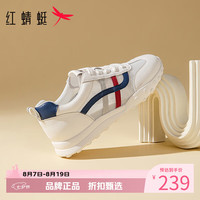 红蜻蜓 女鞋休闲德训鞋 轻便网面透气小白鞋百搭运动鞋百搭女士网面鞋子