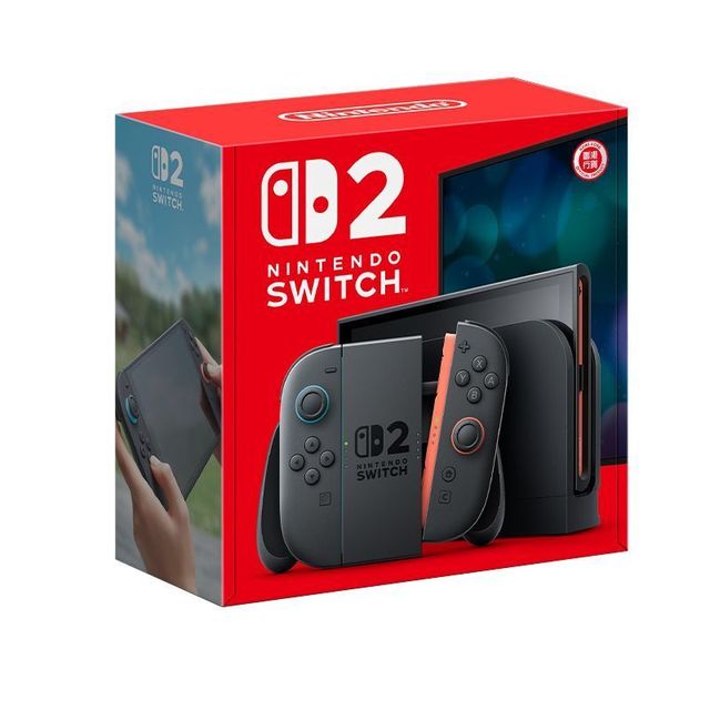 任天堂 Switch 2游戏机港版 多语言版NS2主机原装 需当面签收