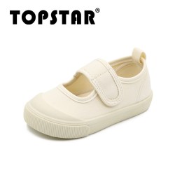 TOPSTAR 儿童帆布鞋女童鞋幼儿园室内鞋男童软底鞋宝宝单鞋