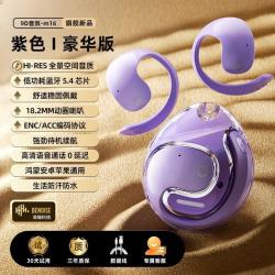 萨勒芬妮 蓝牙耳机 超长续航降噪耳夹式不入耳挂耳式
