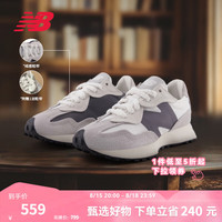 new balance NB官方情侣款毛绒鞋带轻便百搭复古舒适运动休闲鞋327系列