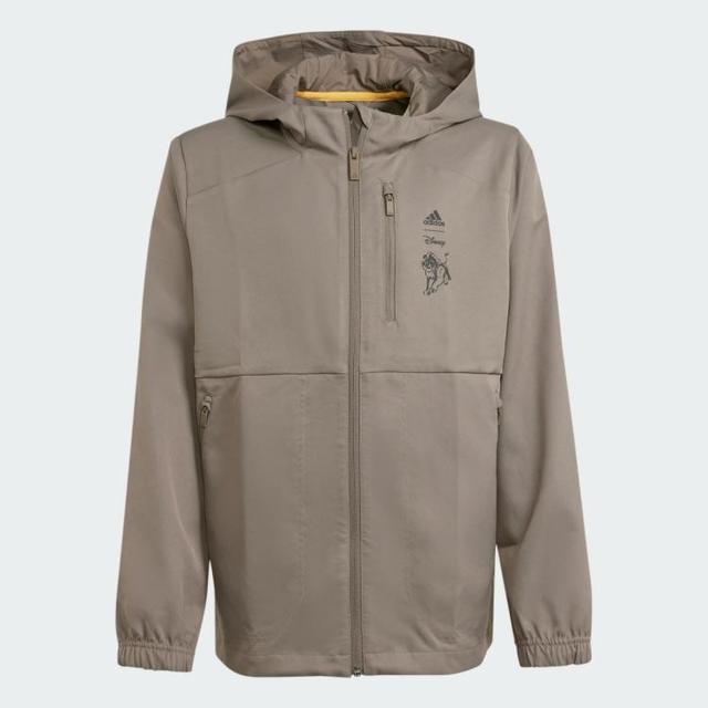 adidas 男女同款迪士尼连帽夹克