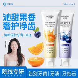 牙匠师 清新倍护牙膏 蓝莓香型100g*1支