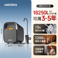 韦思卡尔 黑积木ro反渗透净水器0阻垢剂净水机净饮机家用直饮M2