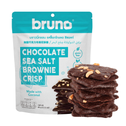 I'm bruno 泰国进口I'm bruno巧克力布朗尼脆片坚果薄脆椰香低卡零食饼干