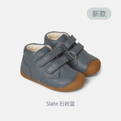 Bundgaard Petit佩缇黄鼻子赤足学步鞋1-3岁牛皮男女童兔子鞋