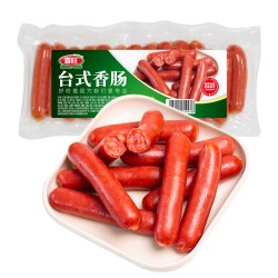 喜旺 台式香肠300g*6泡面搭档热狗火腿肠零食小吃休闲早餐