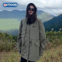 百亿补贴：OUTDOOR PRODUCTS 新款潮女式连帽冲锋衣三合一棉服羽绒服户外宽松