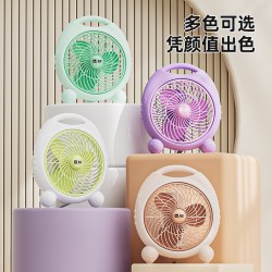 骆驼电风扇家用台式转页扇办公室台扇鸿运扇床上小风扇学生宿舍