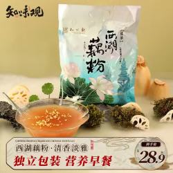 知味观 西湖 桂花莲子藕粉 400g