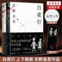 白夜行上下两册东野圭吾日本侦探悬疑推理犯罪心理学小说 解忧杂货店作者新华书店正版书籍