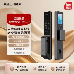 凯迪仕 Q9 FVP V2 3D人脸识别全自动智能门锁