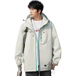 JEEP SPIRIT 防水防风 浅豆绿 XL 男士夹克