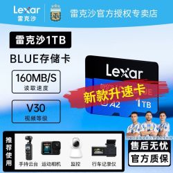 雷克沙 1tb内存卡TF大疆存储卡4k运动相机行车监控录像游戏机平板