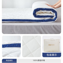 梦洁家纺 小蓝条抗菌净眠软垫 3cm 单人床-120x200cm 主图款
