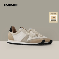PANE 故途系列-SANDSTONE-砂岩色复古休闲运动马拉松跑步鞋男女款百搭 浅灰色5100 （建议拍大一码） 38