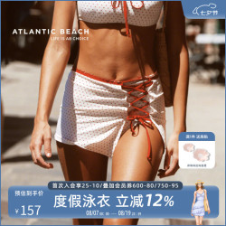 海边度假分体泳衣成人女2026新款波点泡温泉泳装高级感半裙