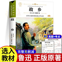 88VIP：故乡 鲁迅原著正版人民文学出版社 彩图的故乡六年级必读课外书