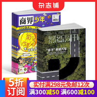 商界少年（1年共12期）+财新周刊（1年共50期）组合订阅 2026年10月起订