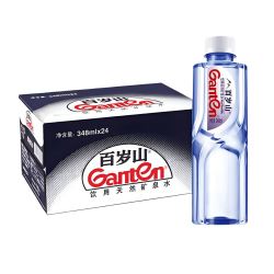 百岁山 饮用天然矿泉水 348mL*24瓶/箱
