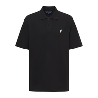 POLOWALK 男士短袖POLO衫 黑色 3XL