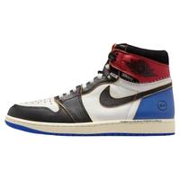 AIR JORDAN AJ1 藤原浩联名 黑白蓝 IO7847-002 篮球鞋
