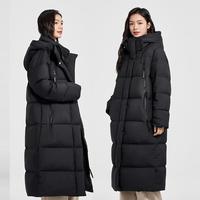 千仞岗 真五折~650+蓬松鸭绒215g高充绒长款羽绒服 多色可选