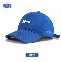 百亿补贴：小猪佩奇 亲子款时尚棒球帽男四季鸭舌帽女棉新款帽子户外运动帽