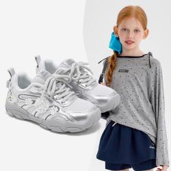 ABCKIDS 女童校园小花可爱甜美休闲鞋网面舒适跑步鞋
