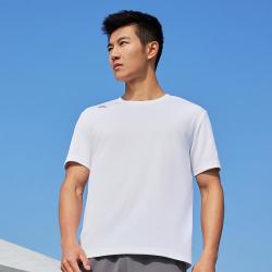 匹克 圆领短袖T恤运动跑步健身服春夏清爽吸湿透气男式T