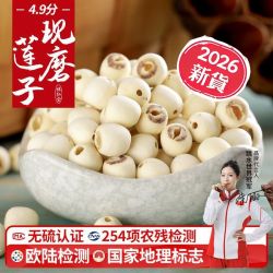 林弘堂 白莲子官方旗舰店正品新鲜干货去芯莲米新货寸三莲